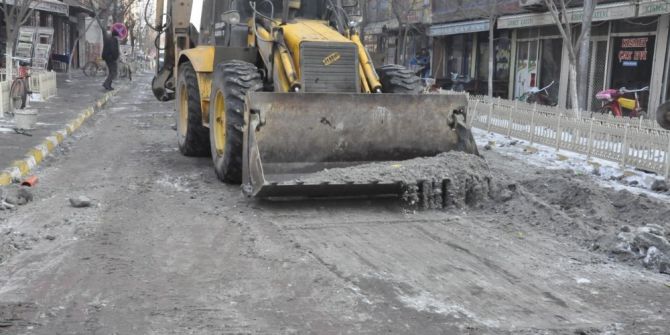 Iğdır Belediyesi Kar Temizleme Çalışması