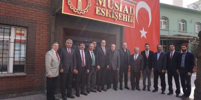 Ak Parti Eskişehir İl Başkanı Ünlü’den Müsiad’a Ziyaret