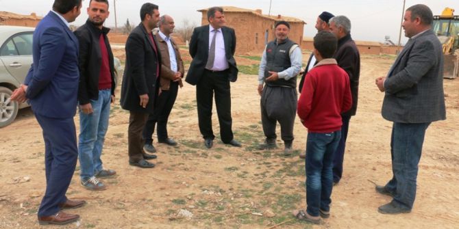 Akçakale’de Yol Çalışmaları Denetlendi