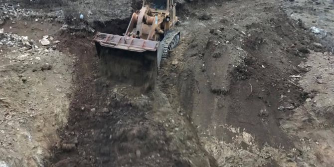 Pursaklar’da Kaçak Kazıya Geçit Verilmedi