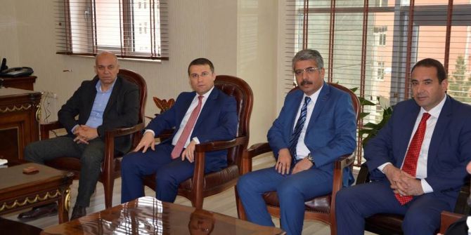 Karaman Belediye Başkanı Ertuğrul Çalışkan’dan Siverek Belediyesine Ziyaret