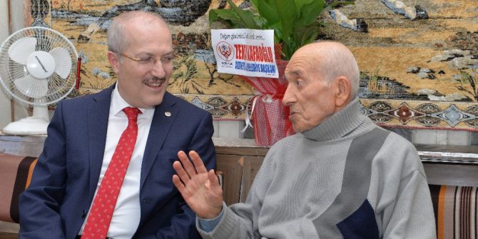 İlk Doğum Gününü Başkan İle Kutladı