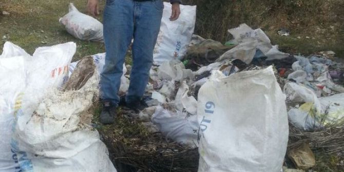 Duyarsız Vatandaşlar Çevreyi Kirletiyor