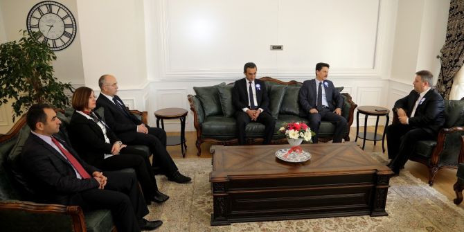 Vergi Dairesi Başkanı Ahmet Günçavdı’dan Başkan Palancıoğlu’na Ziyaret