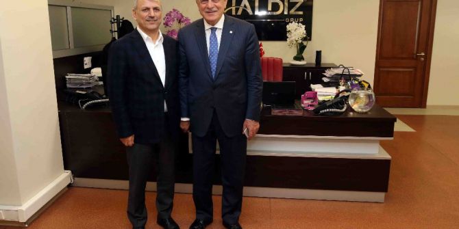 Başkan Karaosmanoğlu, Haldız Grup’u Ziyaret Etti
