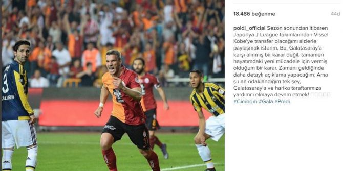 Podolski: “Bu, Galatasaray’a Karşı Alınmış Bir Karar Değil”