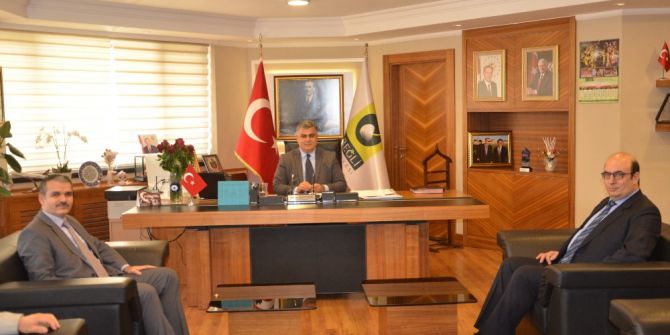 Dekan Oğuz’dan Başkan Özgüven’e Ziyaret