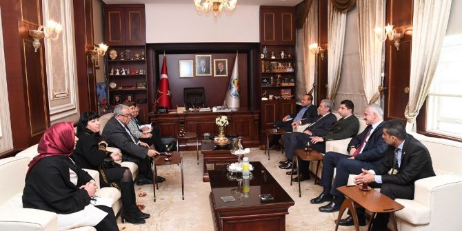 Türk Dünyası’ndan Başkan Sözlü’ye Ziyaret