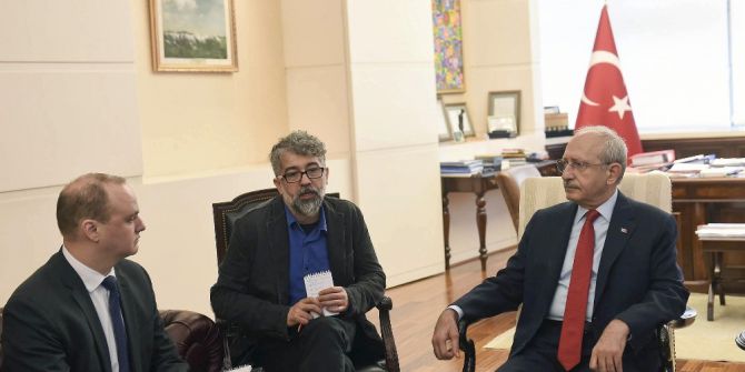 Kılıçdaroğlu "Uluslararası Basın Özgürlüğü Heyeti" İle Görüştü