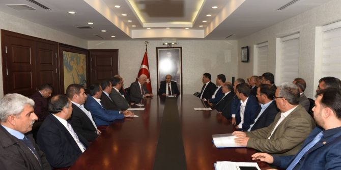 Türkiye Muhtarlar Federasyonu Başkanı Ramazan Özünal’dan Vali Demirtaş’a Ziyaret