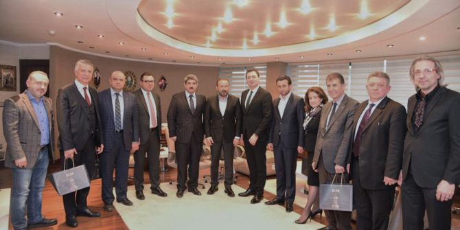 Başkan Doğan, Koto Yönetimini Makamında Kabul Etti