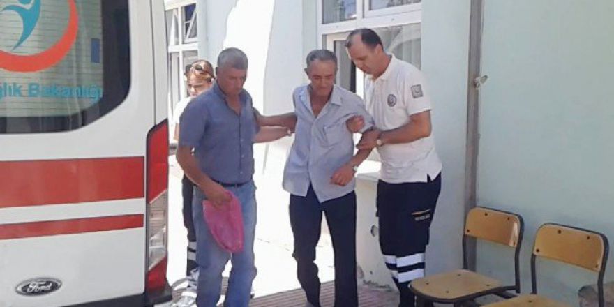 Bıçkı Makinesini Ayağına Düşürdü