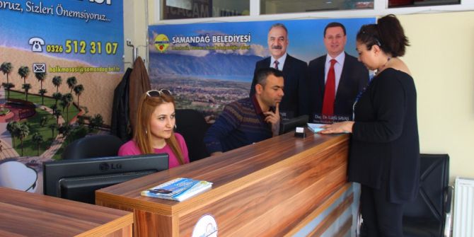 Samandağ Belediyesi’nden Personele Sağlık Taraması