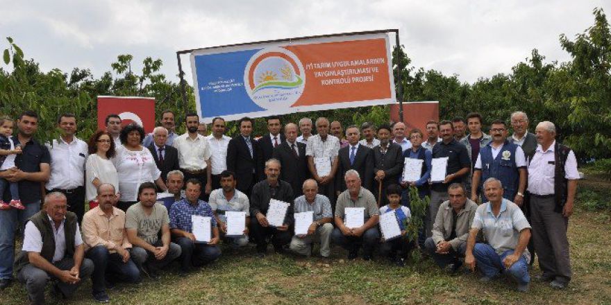 Mihalıççık’ta "Kirazda İyi Tarım Uygulamalarına Ait Tarla Günü" Etkinliği