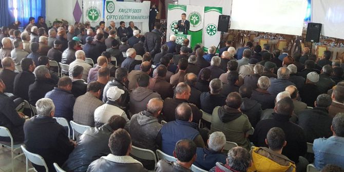Kayseri Şeker Çiftçi Eğitimi Sarıoğlan’da Yapıldı