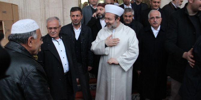 Başkan Görmez, Vatandaşlarla Sabah Namazında Buluştu