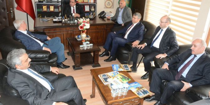 Gıda, Tarım Ve Hayvancılık Bakanlığı Heyetinden Ziraat Odasına Ziyaret