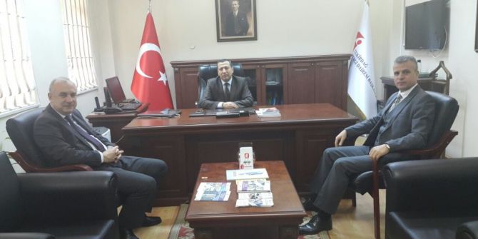 Genel Müdür Başa Tekirdağ Vergi Dairesi Başkanını Ziyaret Etti