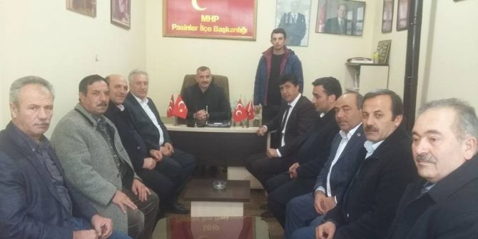 Ak Parti’den Mhp’ye Ziyaret