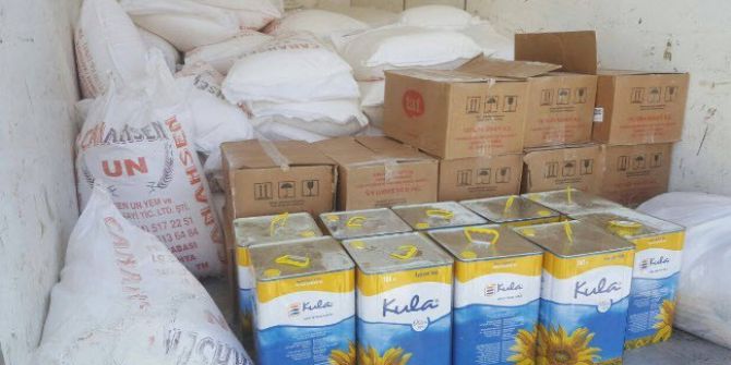 Simav’dan Halep’e Yardım