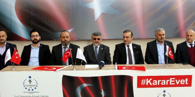 Tümsiad Antalya Şubesinden Anayasa Değişikliği Paketine Destek