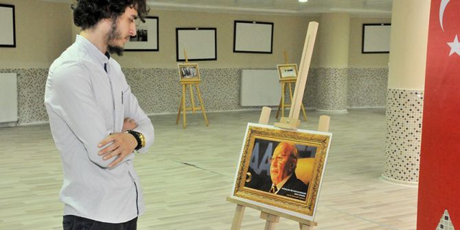 Kmü’de Necmettin Erbakan Anısına Fotoğraf Sergisi Düzenlendi