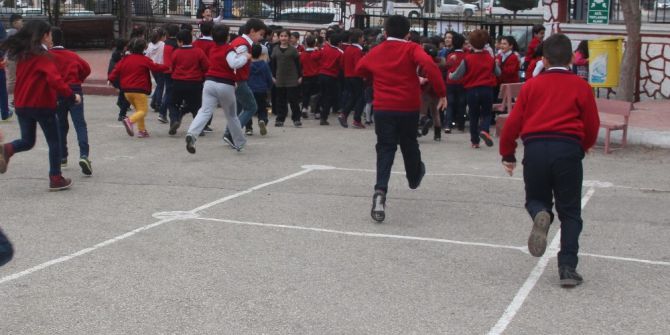 Öğrenciler, Deprem Tatbikatı Yaptı