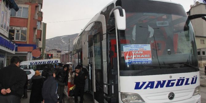 Hakkari’ye 3 Yıl Aradan Sonra Otobüs Sevinci