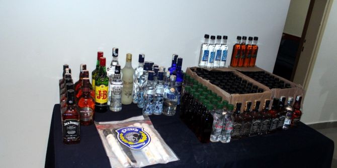 Yalova’da Sahte İçki Operasyonu