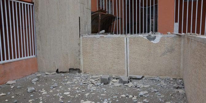 Adıyaman’daki Deprem, Mardin Valiliği Binasını Da Etkiledi