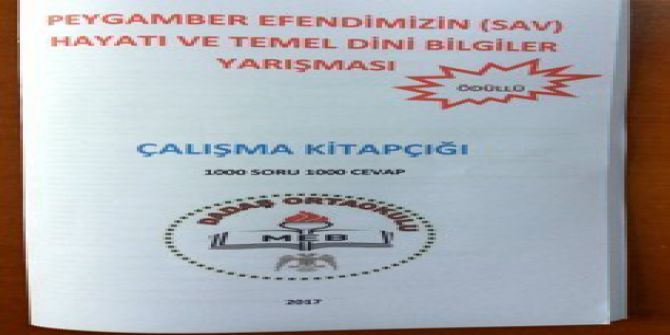 Dadaşköy’de Ödüllü ‘Siyer-i Nebi Yarışması’