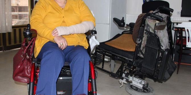 Engelli Kadına Çarpıp Kaçtı