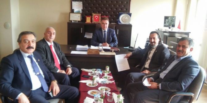 Oda Başkanlarından Müdür Akdaş’a Ziyaret
