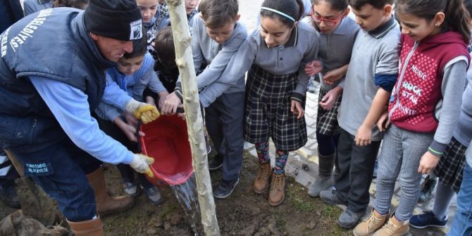 Minik Bahçıvanlar Toprağı Çok Sevdi