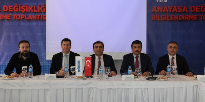 Mersin Giad’dan ‘Anayasa Değişikliği Bilgilendirme Toplantısı’