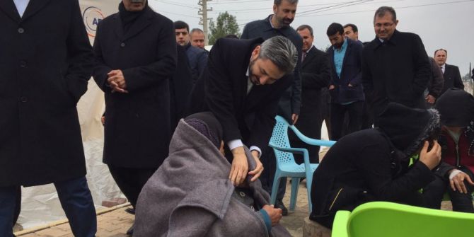 Tbmm Başkanvekili Aydın, Depremin Merkez Üssü Samsat’ta İnceleme Yaptı