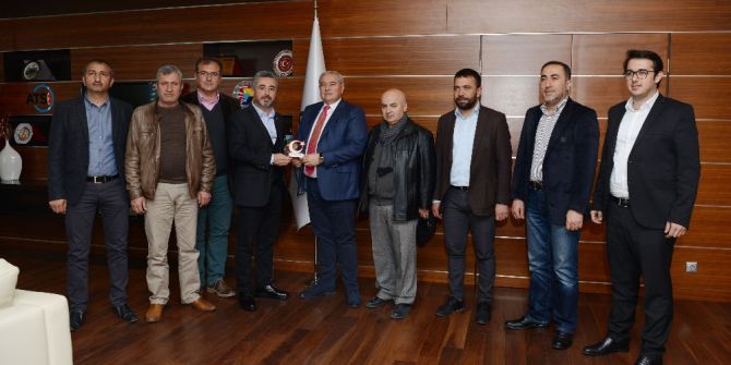 Müteahhitlerden Atso’ya Ziyaret
