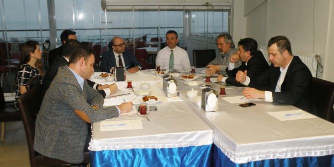 Başkanlar İnşaat Fuarı İçin Toplandı