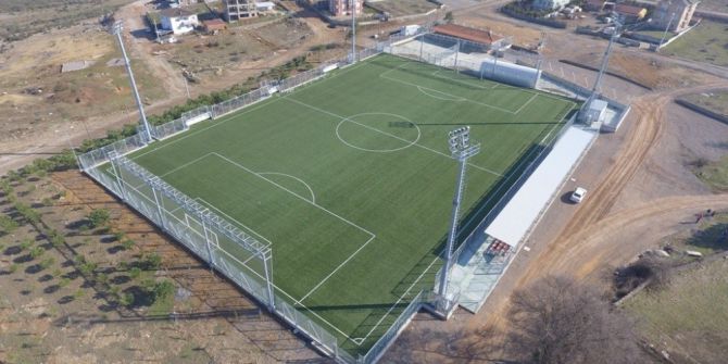 Büyükşehir, Çerkeşli’de Yurt Futbol Sahasını Hizmete Açıyor