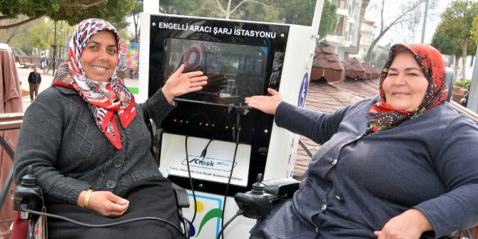Engelli Araçlarına Ücretsiz Şarj İstasyonu