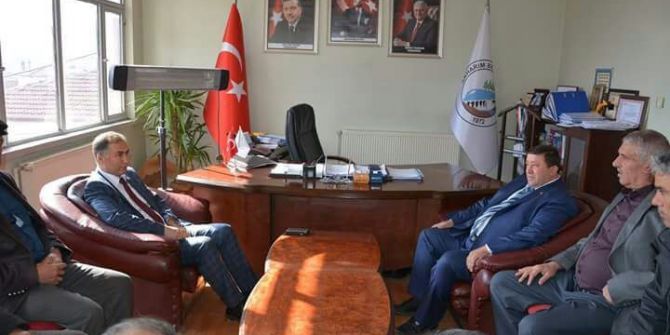 Kaymakam Şakalar, Akharım Beldesini Ziyaret Etti