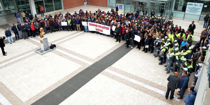 Başkan Ataç’a Emekçilerden Destek