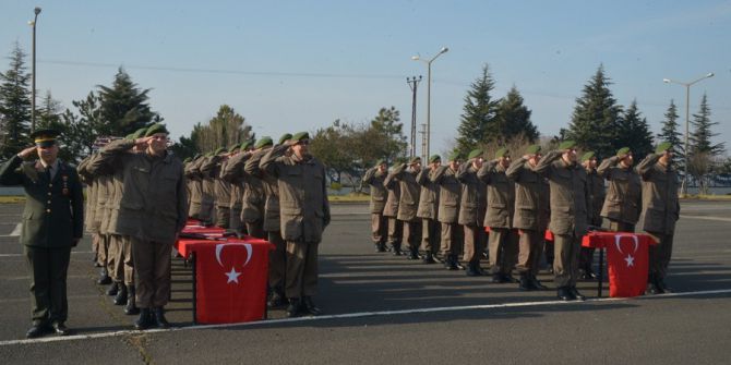 Kırklareli’nde 366. Kısa Dönem Jandarma Erler Yemin Etti