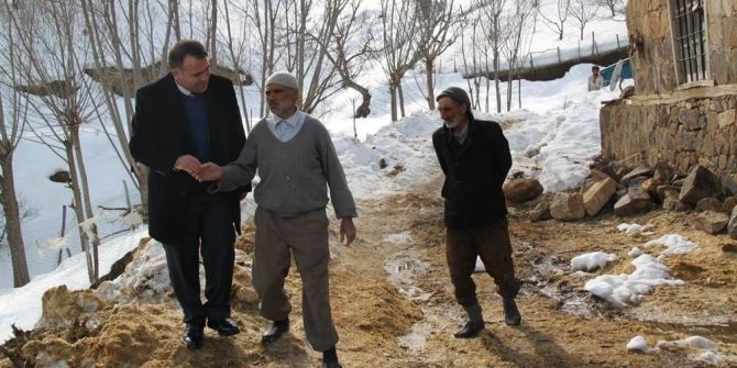 Solhan Kaymakamından, Ailelere Ziyaret