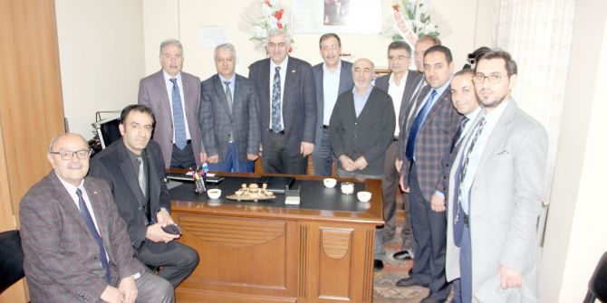Ak Parti Erzurum İl Teşkilatından Stk’lara Ziyaret
