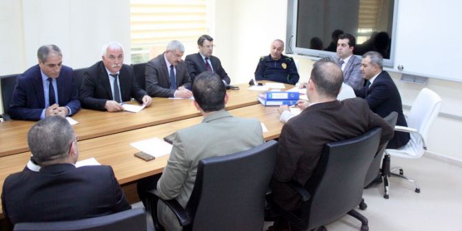 Van’da ‘Güvenli Öğrenci Taşınma’ Toplantısı