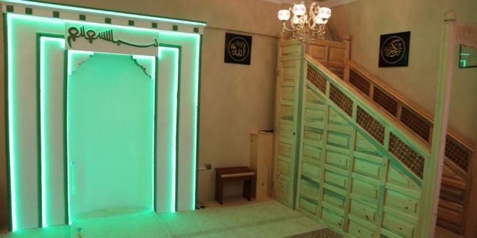 Belediye Hizmet Binasına Yeni Mescit