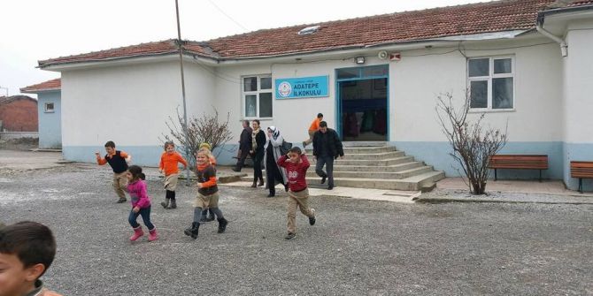 Öğrencilere Sivil Savunma Tatbikatı