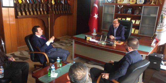 Milletvekili Çetinkaya’dan Mucur İlçe Belediye Başkanına Ziyaret