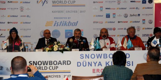 Dünya Snowboard Kupası Erciyes’de Başlıyor
